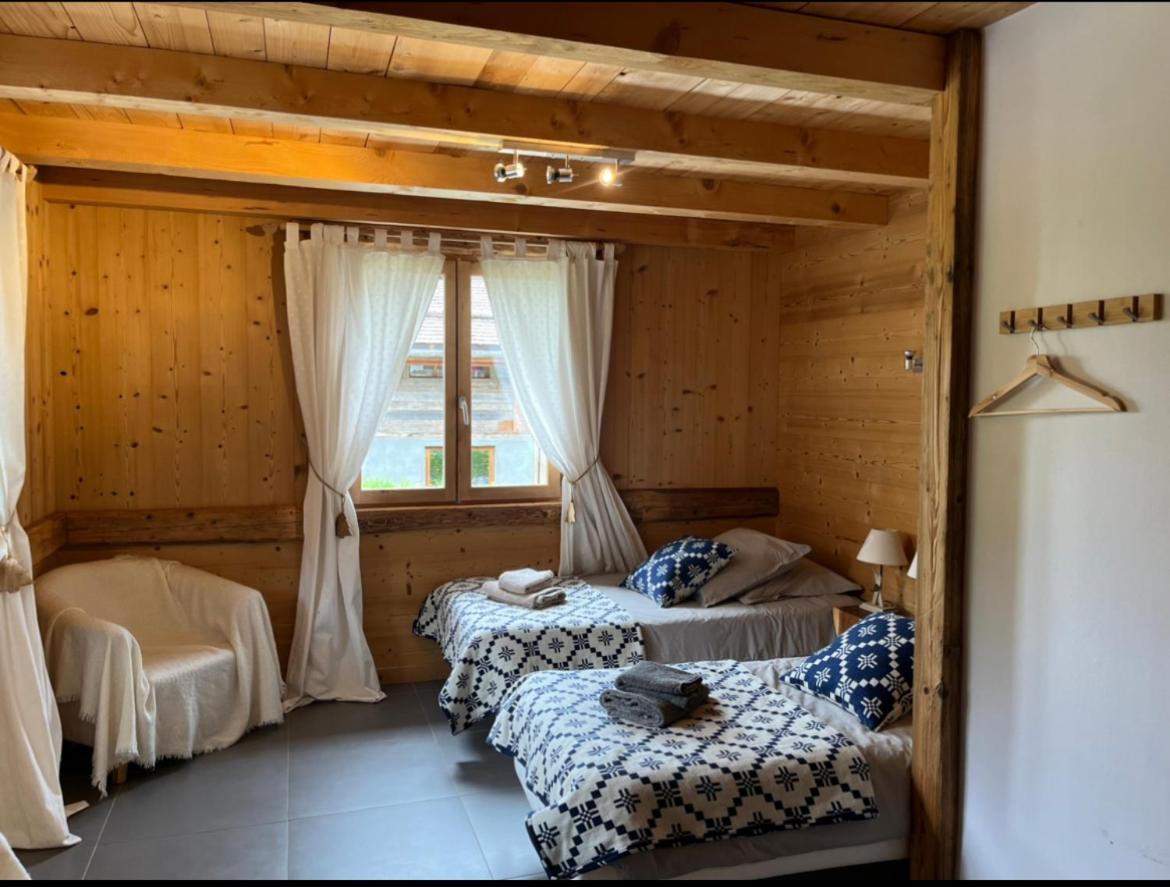 Le Chalet Du Cret - 8 Pers, Tout Confort Avec Jacuzzi Notre-Dame-de-Bellecombe Exterior photo